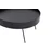 Hanah Home Klub sto Ilo, 80x47x80 cm, Crni