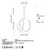 Opviq Luster Corner-13778-, 25cm, IP20, Crni