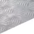Stepenica Četvrtasti 2 pcs Srebrno 50 x 50 cm Aluminij