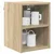 Vidaxl Viseča omarica Sonoma hrast 30 x 29,5 x 40 cm Konstruiran les