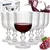 Northix Kozarci za vino, Steklo, 340 ml, Set 6 kosov