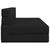 Sofa na razvlačenje Crna 152 x 86,5 x 60 cm Tkanina