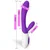 Adam i Eva Zeka vibrator sa reljefnim perlicama, 23 cm, Ljubičasti