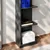 Hanah Home polica za knjige Aura, 37,8 cm, antracit