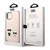 Maska Karl Lagerfeld and Choupette Liquid Silicone za iPhone 14 Plus , Roze