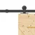 Klizna vrata NARVIK Prirodna i crna 70 x 210 cm (213,5 cm)