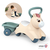 Odrážadlo s prívesom Baby Pony Ride On Little Smoby ergonomicky tvarované s veľkým držiakom pre najmenších od 12 mes SM140502