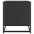 TV ormarić crni 61x40x46 cm Konstruirano drvo i metal