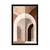 Plakat abstraktne oblike No11 - 40x60 white