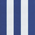 vidaXL Jastuk za vrtnu klupu plavo-bijeli prugasti 200x50x7 cm tkanina