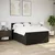 vidaXL vidaXL Box spring postelja z vzmetnico črna 140x200 cm blago, (21321475)