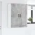 Ormar za Zid PORTO Betonski sivi 80 x 31 x 100 cm