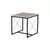 Hanah Home Set klub stolova Defne, Krem-crni