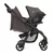 JOIE Kolica za bebe 2u1 Muze Dark Pewter tamnosiva