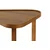 Hanah Home klub sto Leon 95, 95 cm, orah