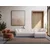 Atelier del Sofa Ugaona garnitura Boxer, 165x290 cm, Bela
