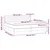 Vidaxl Box spring postelja z vzmetnico modra 200x200 cm blago