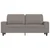 Vidaxl Dvosed taupe 140 cm blago