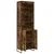 Visoki ormari Dimni hrast 60 x 36 x 200 cm Konstruirano drvo