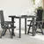 Vidaxl Vrtna miza 80x75x72 cm plastika