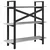 Polica Siva Sonoma 100 x 33,5 x 102 cm Konstruirano drvo