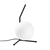 Opviq Stona lampa Luminar-14165, 23x28x42 cm, IP20, Crna