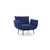 Atelier del Sofa Fotelja Jax 90x95x80cm Teget