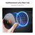 86mm Magnetic Metal Lens Cap 2-in-1