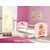 Deciji krevet ACMA II 140x70 F + dusek 6 cm WHITE33