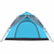 vidaXL Šotor za kampiranje za 5 oseb moder za hitro postavitev