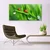 tulup.si Slika na steklu Pikapolonica grass drops 140x70 cm 2 obešalnika