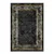 Conceptum Hypnose Tepih HM-CRP25-38, Pravougaoni, 140 x 220 cm, Crno-zlatne boje