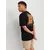 JACK & JONES Majica Filo, črna