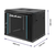 Qoltec Rek orman, 19”, 9U, 600 x 500 x 450mm, Crni
