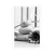 Plakat meditativno in wellness tihožitje v črnobeli varianti - 60x90 silver
