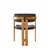 Hanah Home Trpezarijska stolica CO 038, 58x76x49 cm, Crna