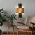Opviq Zidna lampa Axis-15102, 35x75x10cm, IP20, Crno-smeđa