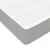 Vidaxl Box spring postelja z vzmetnico svetlo siva 90x190 cm blago