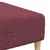 Sofa s jastukom 3 pcs Vinska crvena tkanina