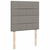 vidaXL vidaXL Box spring postelja z vzmetnico taupe 90x200 cm blago, (21291830)