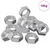 Šesterokutna matica 23377 pcs Srebrno Metal