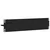 Polica na zidu s policom 2 pcs Crni hrast 80 x 11,5 x 18 cm