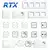 shumee Stenska vtičnica TV modul tipa F sistem RTX SH