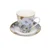 PORCELAN SET ZA KAFU 6/1 (SIVI/CVEĆE) JH-150V-157