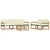 Set vanjskih sofa 6 pcs Bijela i krem 79 x 79 x 37 cm