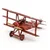 Metal Earth 3D kovinski model letala Fokker/Triplane Fokker triplane