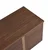 Nordure TV komoda, 180x50x30cm, Braon