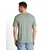 TOM TAILOR DENIM Majica pastelno zelena/marelica/bela