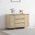Kreveta Sonoma hrast 120 x 41 x 75 cm Konstruirano drvo