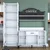 Hanah Home Komoda 280x198,6x40cm Bela